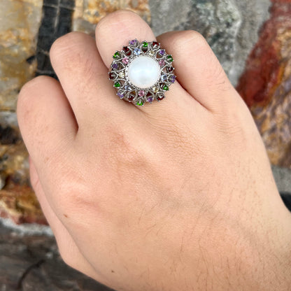Pearl Princess Ring | Sterling Silver