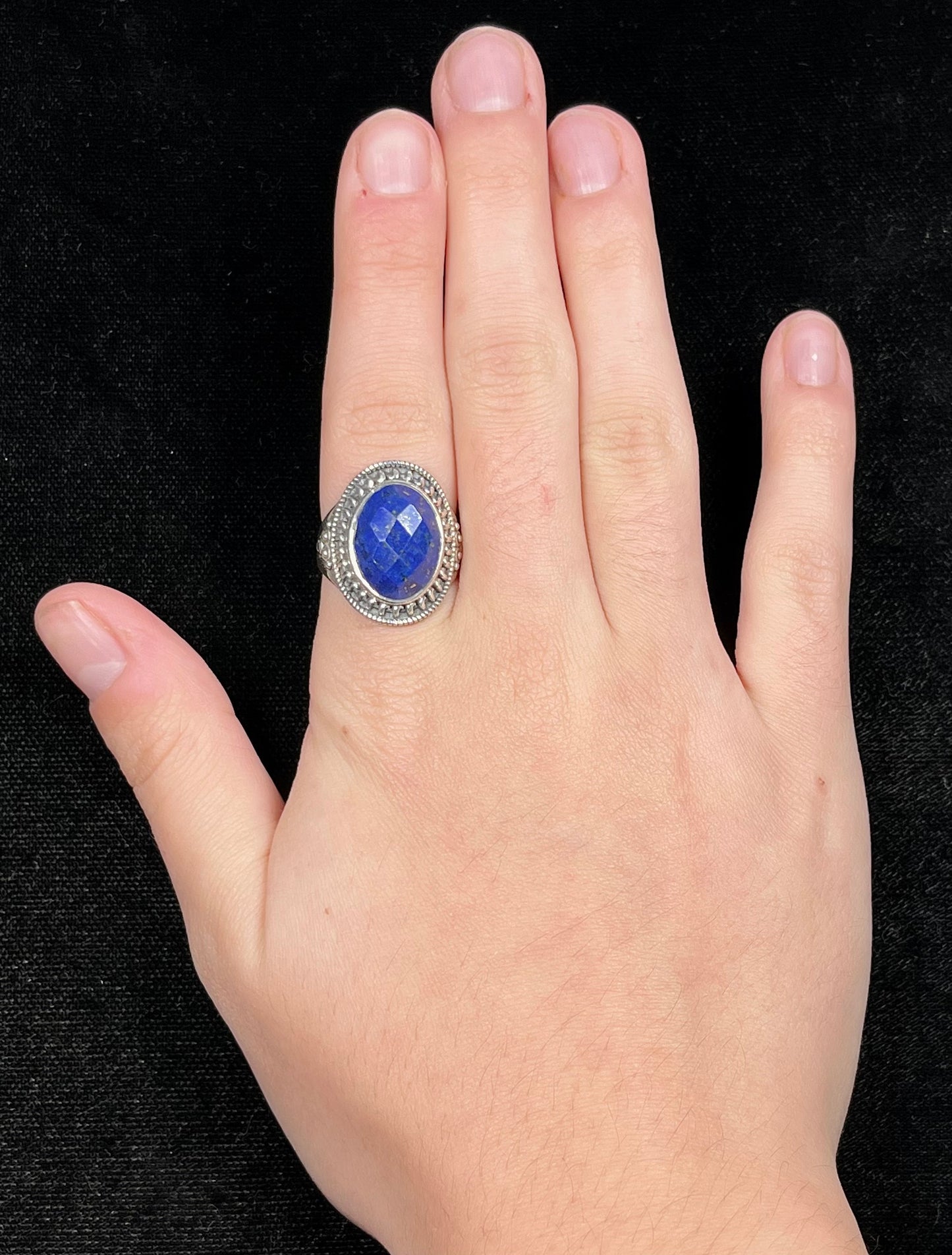 Lapis Lazuli Ring | Sterling Silver