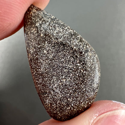 A loose Australian boulder opal stone from Quilpie, Australia.