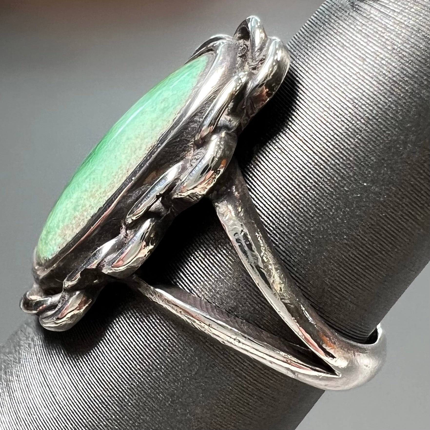 Handmade Sterling Silver Variscite Ring | Burton's