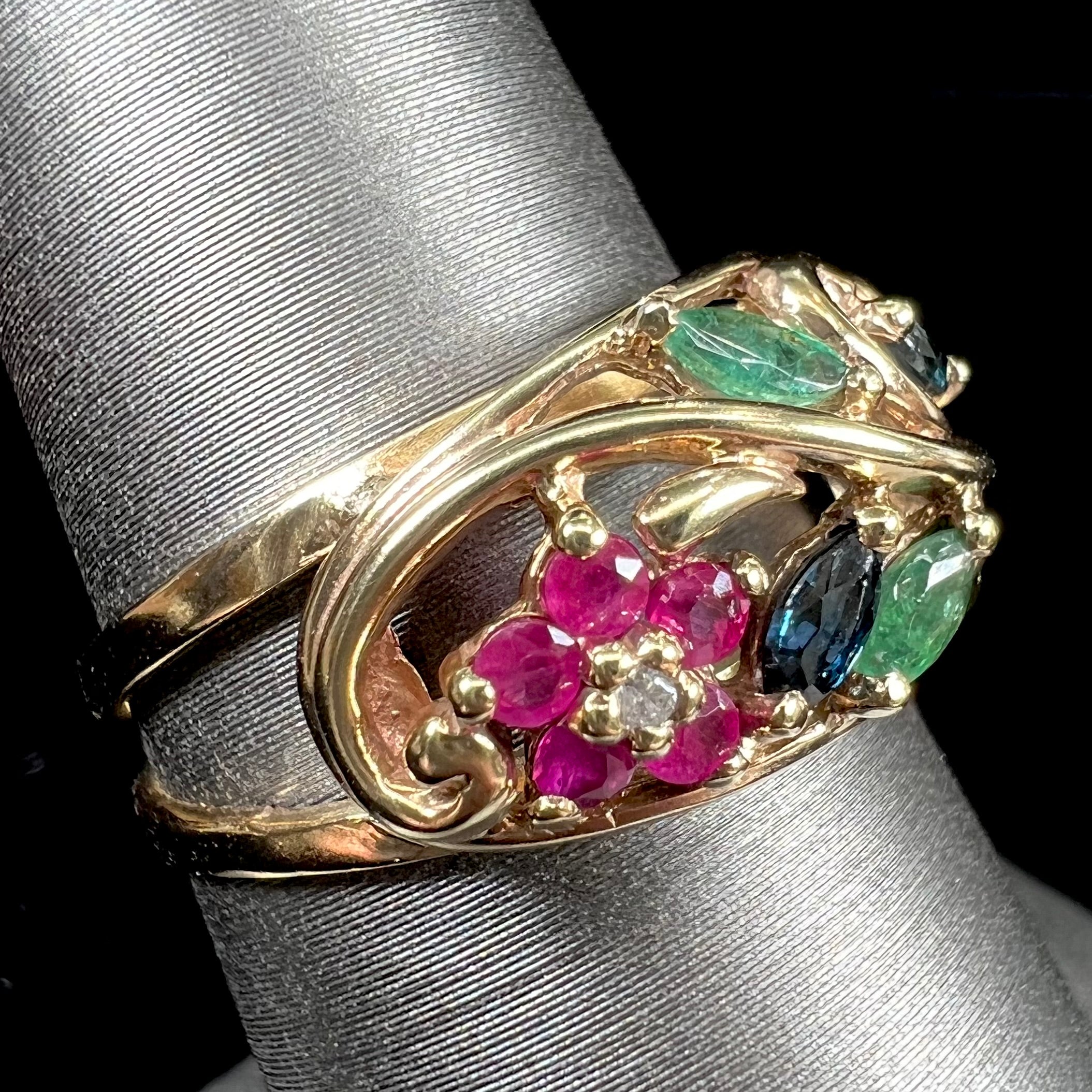 Tesoro Ladies Fashion Gem-Stone Ring 311511-GT7Y - Bryan Jewelry