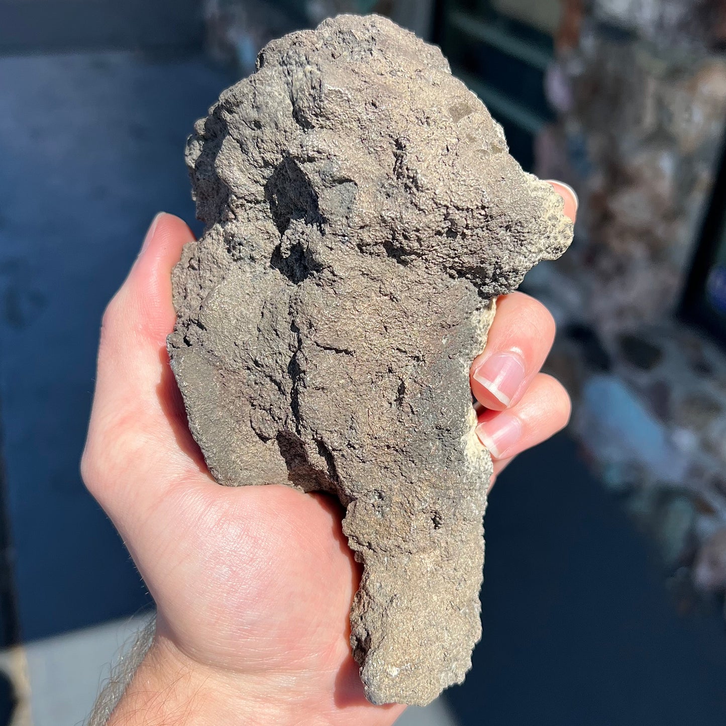 A native silver ore specimen from Colorado, USA.