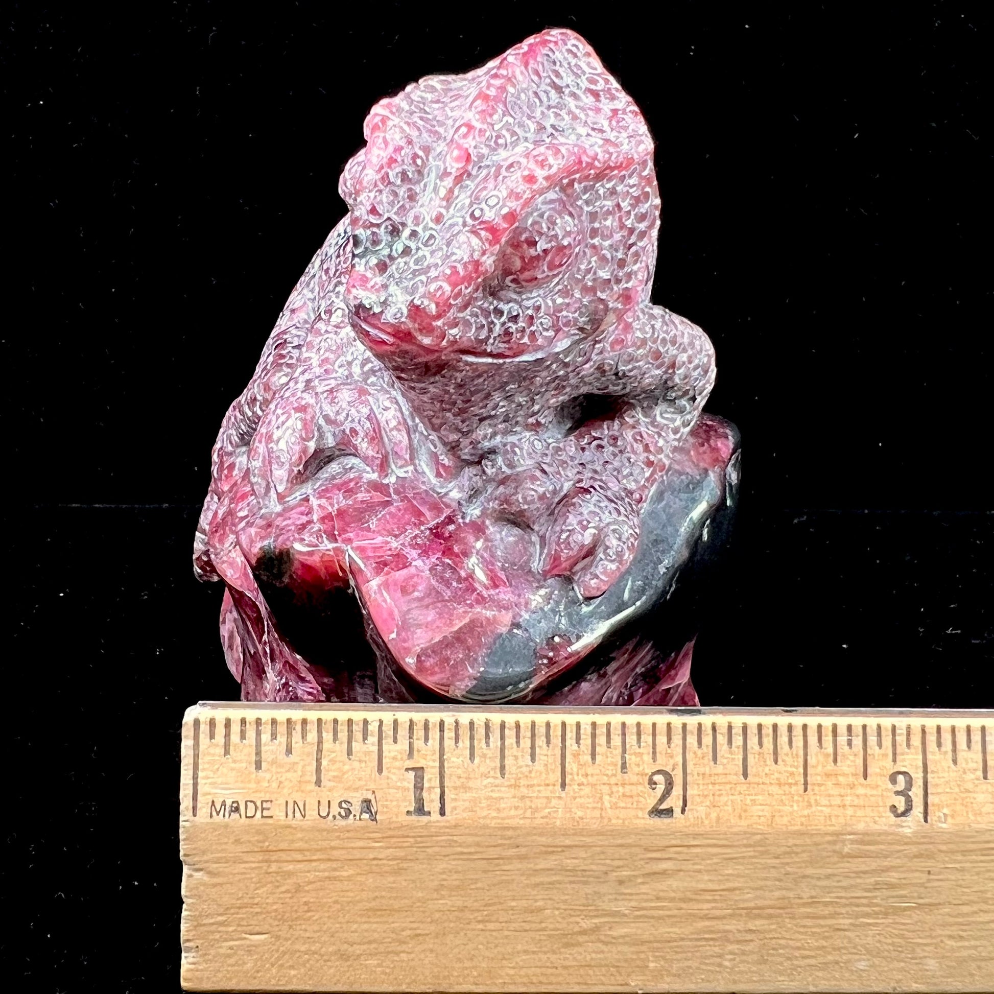 306.05g Pink Rhodonite Crystal Specimen