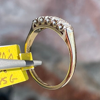 Diamond Band | 14kt | Vintage c.1940's