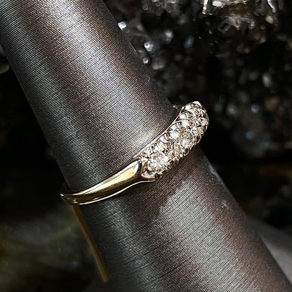 Diamond Band | 14kt | Vintage c.1940's