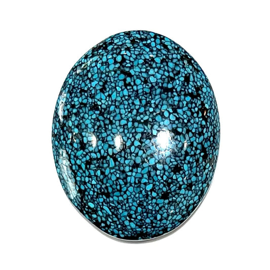 Turquoise #1B | Kingman Black Web